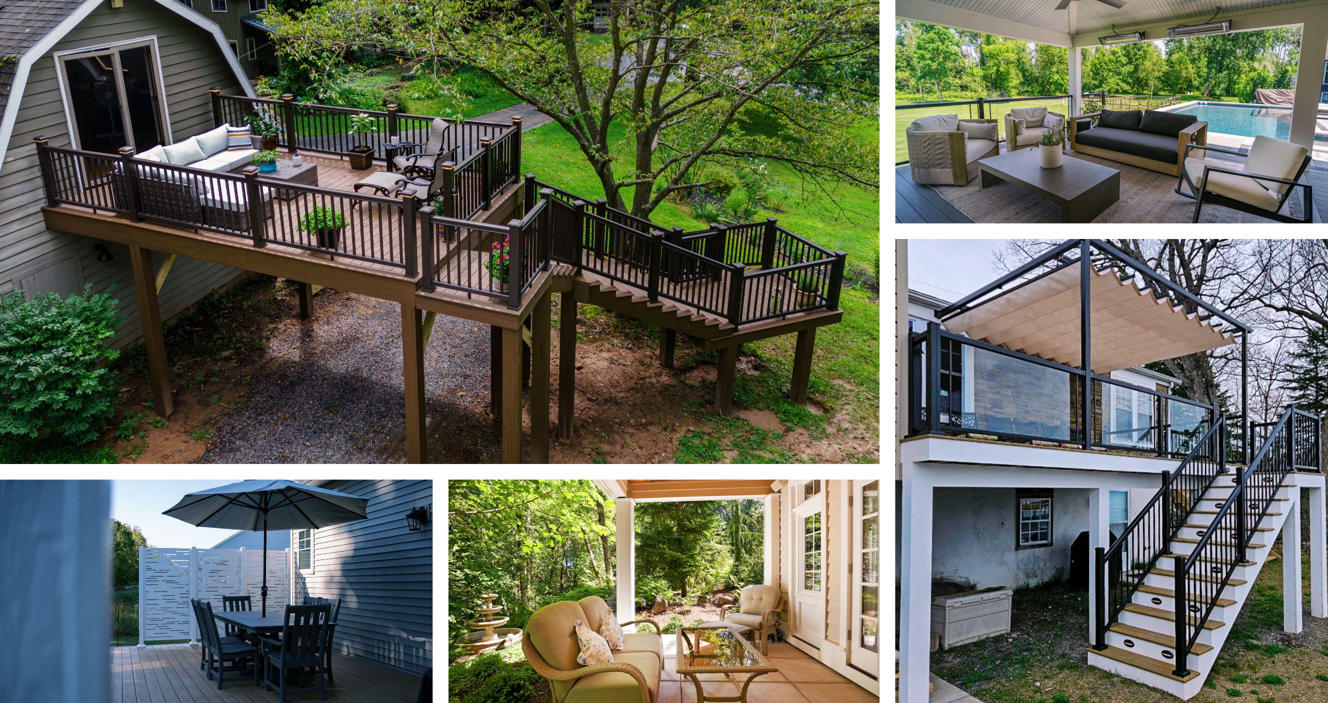 Your Dream Deck and Patio Roof Await - Marshall Exteriors - Landing%20Page%20Collage